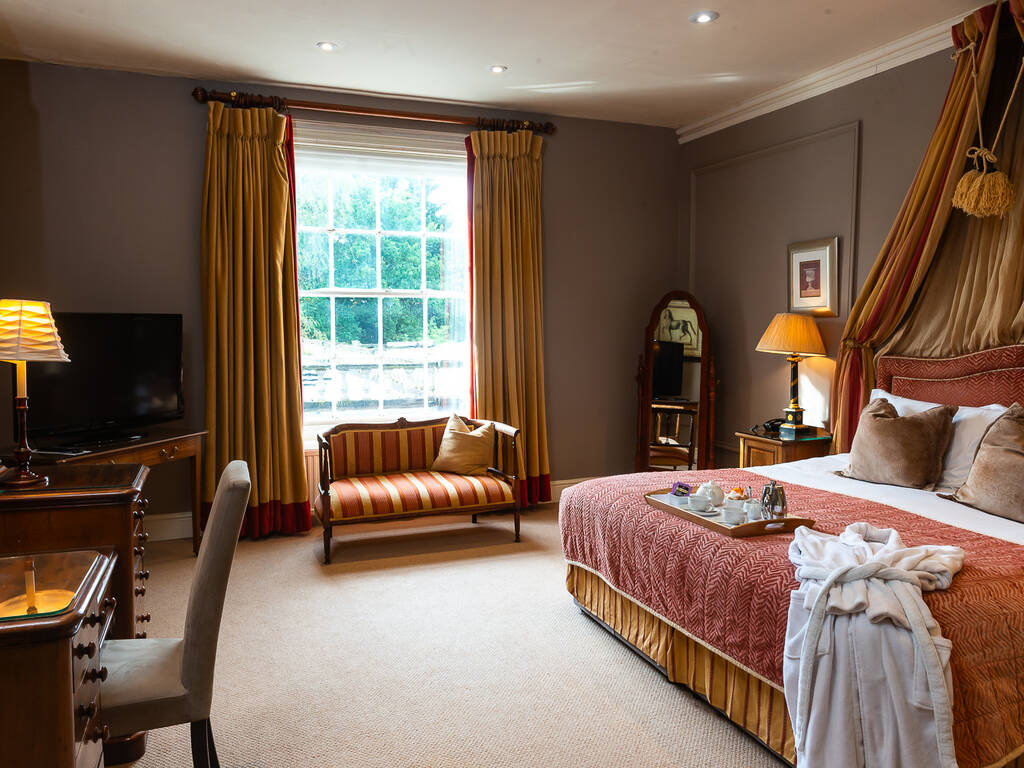 Premier suite at Rowton Hall Hotel