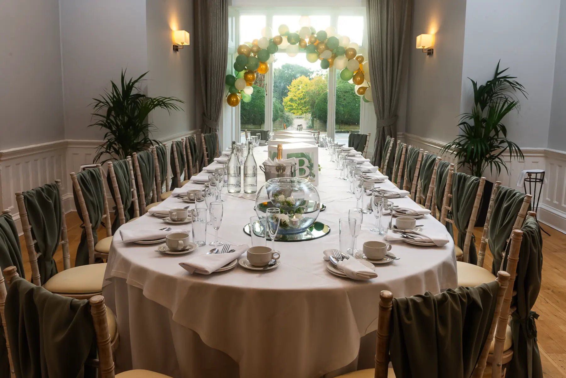 Function rooms and private suites available for hire