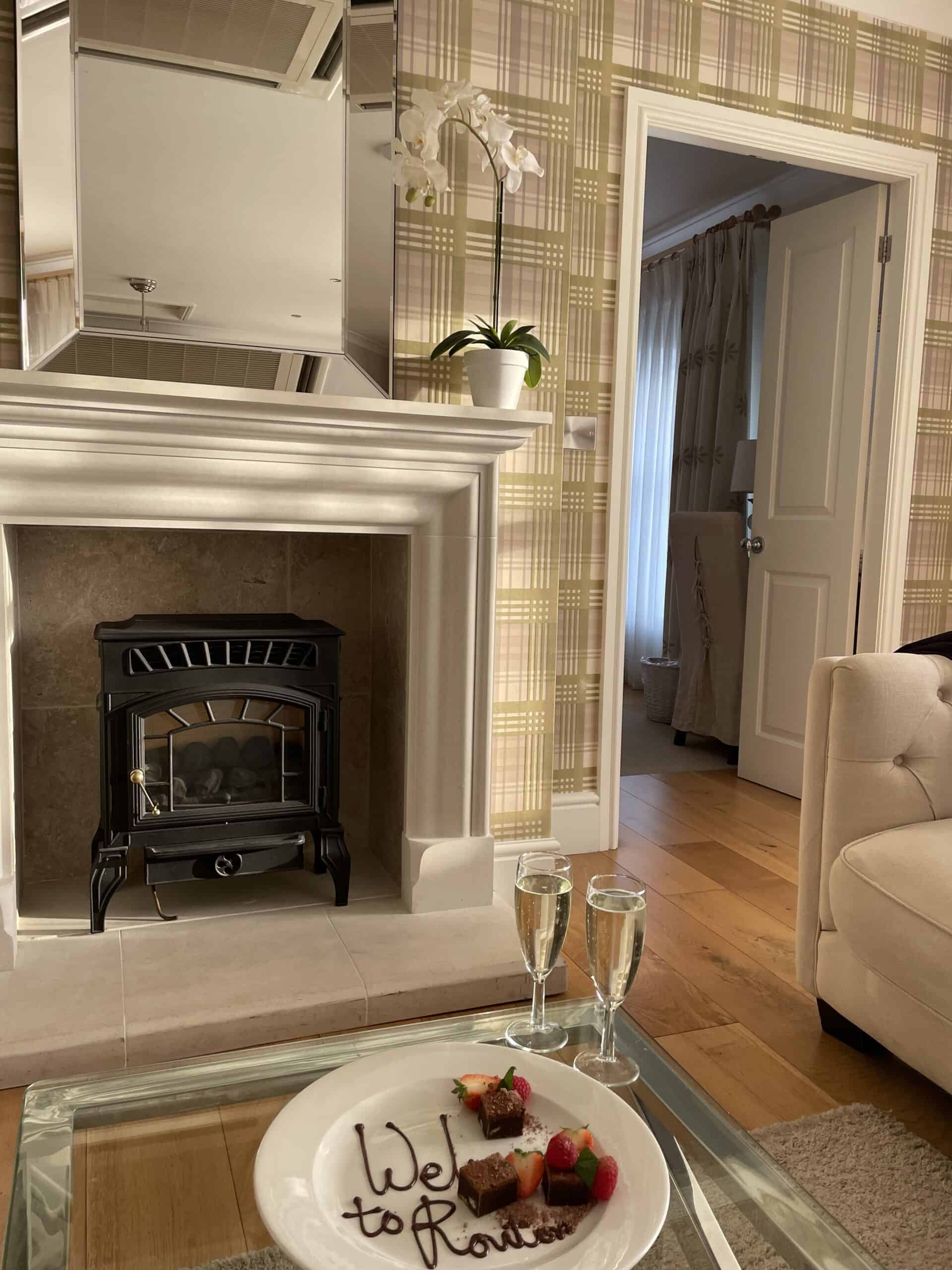 apartment fireplace