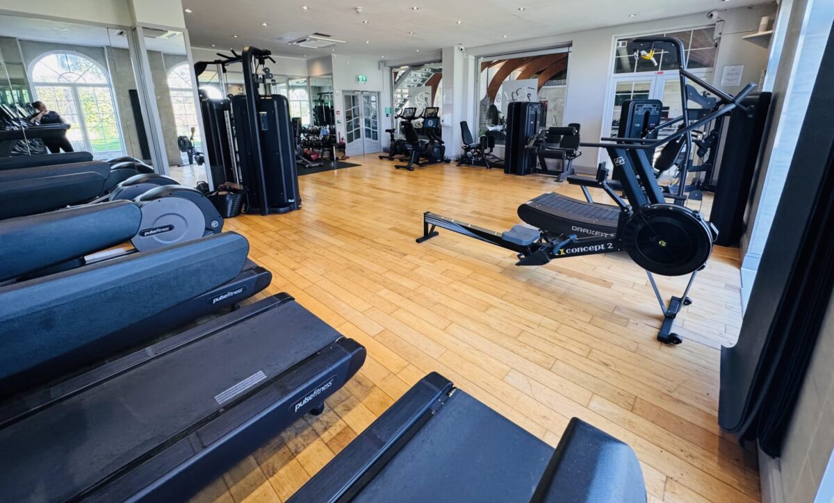 gym at rowton hall spa