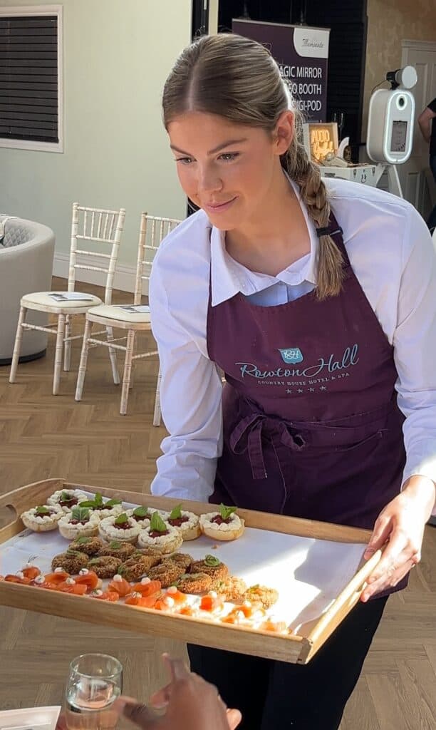Wedding fayre Canapes